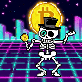 Crypto Skeleton Mascot